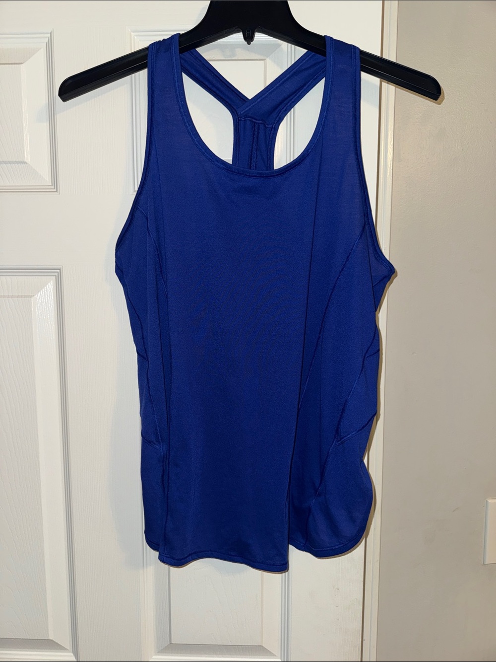 Athleta Cobalt Blue Racerback Workout Tank
